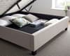 Brandon Oatmeal Fabric Ottoman Bed