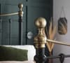 Bronte Black Metal Bed