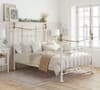 Bronte Cream Metal Bed
