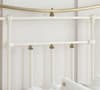 Bronte Cream Metal Bed