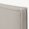 Burle Grey Fabric Headboard - 4ft6 Double