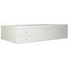 Arctic White Wooden Low Sleeper 4 Drawer Storage Bed