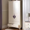 Cameo Stone White Combination Wardrobe