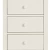 Cameo Stone White Narrow 7 Drawer Chest