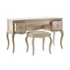 Camille Oak 2 Drawer Wooden Dressing Table