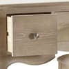 Camille Oak 2 Drawer Wooden Dressing Table