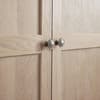 Camille Oak 2-Door Wooden Combination Wardrobe