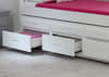 Captains White Wooden Guest Bed