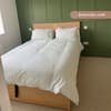 Carson Oak Rattan Wooden Ottoman Storage Bed