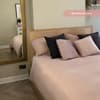 Carson Oak Rattan Wooden Ottoman Storage Bed