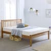 Chester Waxed Pine Wooden Bed