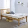 Chester Waxed Pine Wooden Bed