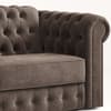 Chesterfield Snuggler Sketch Chenille Sofa Bed