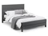 Chloe Grey Wooden Bed