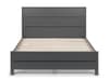 Chloe Grey Wooden Bed