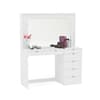 Chloe White Wooden 7 Drawer Dressing Table