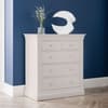 Clermont Light Grey Wooden 3+2 Drawer Chest