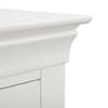 Clermont Surf White Wooden 4+3 Drawer Chest
