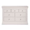 Clermont Light Grey Wooden 4+3 Drawer Chest