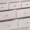 Clermont Light Grey Wooden 4+3 Drawer Chest