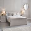 Clermont Light Grey Wooden Bed Frame