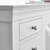 Clermont Surf White 6-Drawer Wooden Dressing Table
