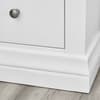 Clermont Surf White 6-Drawer Wooden Dressing Table