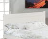 Clifton White Wooden Bed