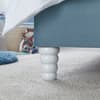 Cloud Blue Velvet Kids Bed