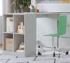 Coast Grey Wooden Storage Midsleeper with Desk