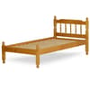Colonial Honey Pine Wooden Bed