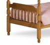 Colonial Waxed Pine Wooden Bunk Bed