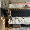 Colonial Waxed Pine Wooden Bunk Bed