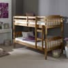 Colonial Waxed Pine Wooden Bunk Bed