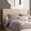Colton Warm Beige Boucle Fabric Winged Ottoman Storage Bed - 5ft King Size
