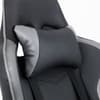 Comet Grey Leather Gaming Chair