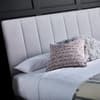 Lincoln Connect Silver Fabric Ottoman Storage Bed