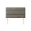 Cornell Lined Slate Grey Fabric Headboard