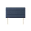 Cornell Lined Midnight Blue Fabric Headboard