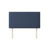 Cornell Plain Midnight Blue Fabric Headboard