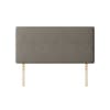 Cornell Plain Slate Grey Fabric Headboard