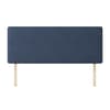 Cornell Plain Midnight Blue Fabric Headboard