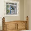 Corona Low Foot End Waxed Solid Pine Wooden Bed Frame - 3ft Single