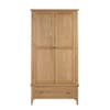 Cotswold Oak 2 Door Combination Wardrobe