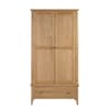 Cotswold Oak 2 Door Combination Wardrobe