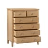 Cotswold Oak 4 + 2 Drawer Chest