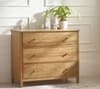 Coxmoor Oak 3 Drawer Wooden Chest of Drawers