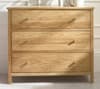 Coxmoor Oak 3 Drawer Wooden Chest of Drawers