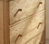 Coxmoor Oak 3 Drawer Wooden Chest of Drawers