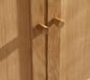 Coxmoor Oak 2 Door Wooden Wardrobe